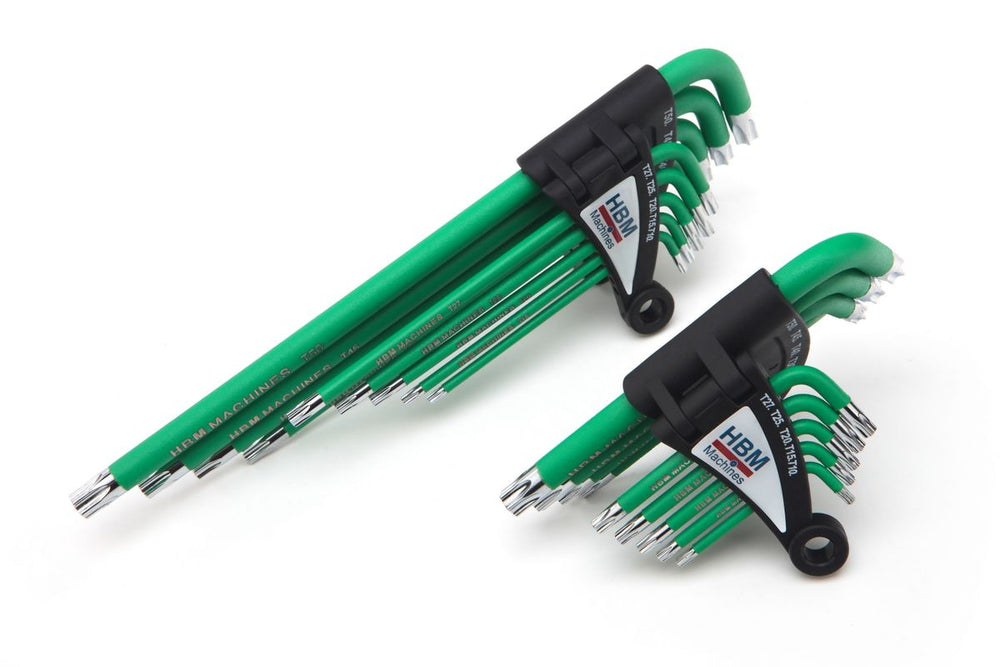Set de Llaves de Vaso Torx Largas de 9 Piezas HBM nuevo — Nuevo