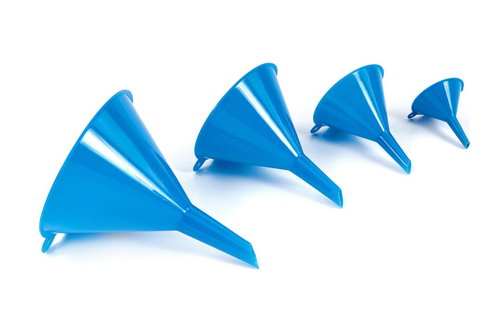 Juego de embudos HBM de 4 piezas de 50 - 125 mm nuevo — Nuevo