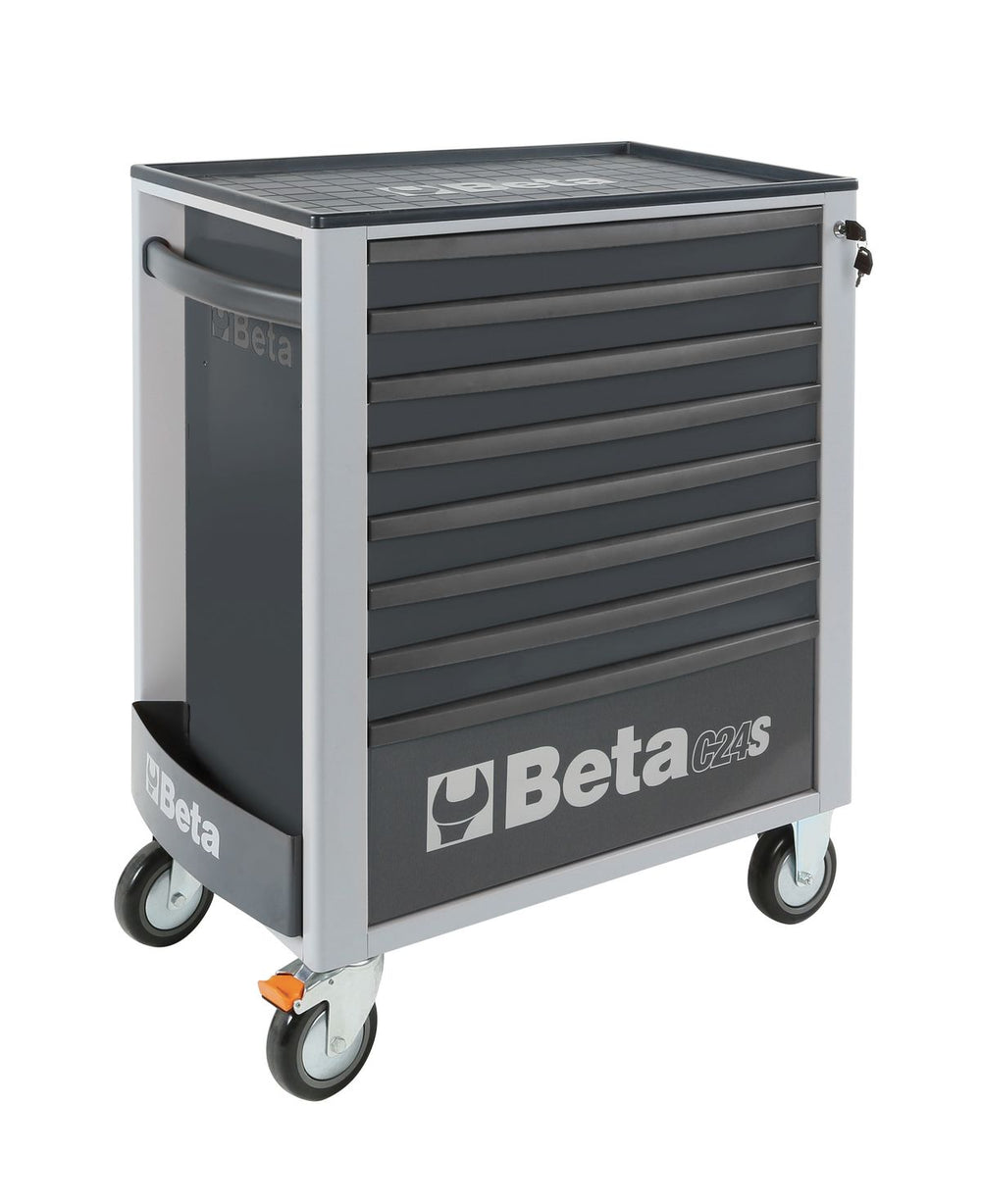 Carro de herramientas Beta 8 cajones, 398 piezas, Bw 2400S G8/E-L, gris nuevo — Nuevo