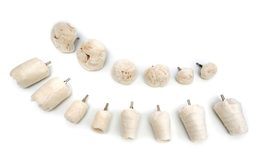 El conjunto de almohadillas de pulido HBM de 14 piezas con 6 mm. Conjunto de pulido nuevo — Nuevo