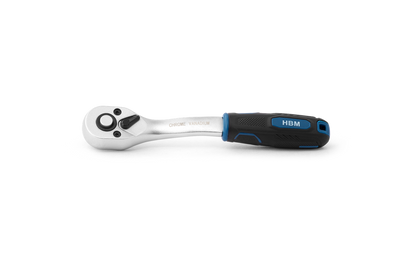Llaves de trinquete premium HBM profesionales 72 dientes azul negro nuevo — Nuevo