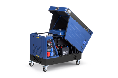 HBM generador diésel con motor diésel de 733 cm³ 230V/400V 8500W nuevo — Nuevo