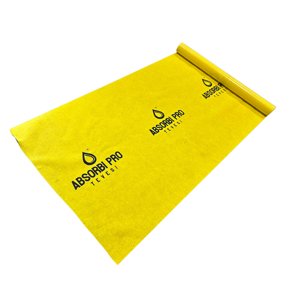 Tevesi Absorbi Pro protector de suelo autoadhesivo para enlucido 20 m nuevo — Nuevo