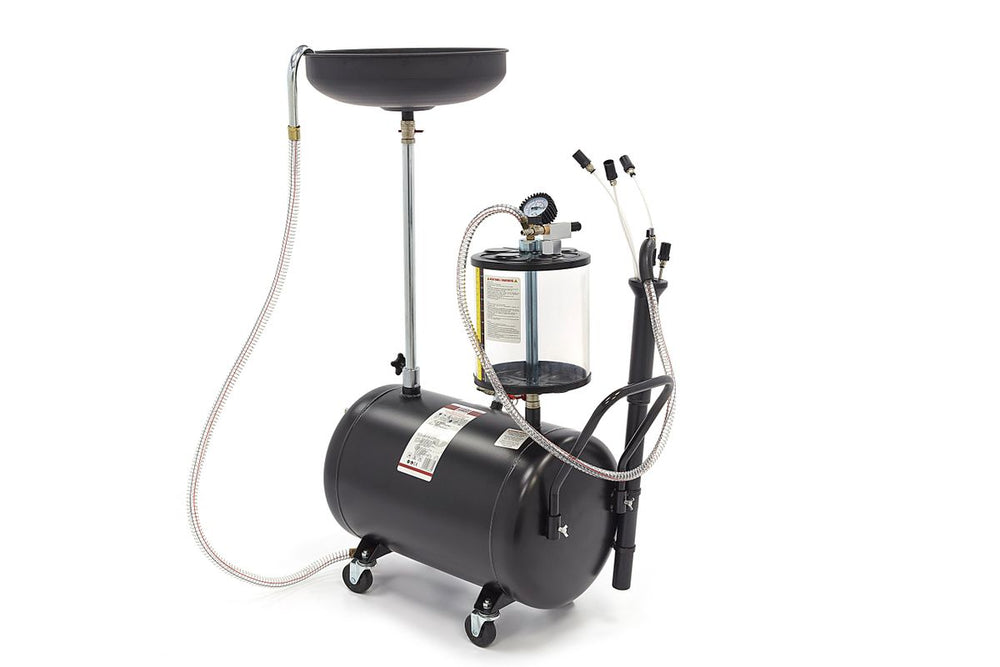 Sistema de recuperación de aceite HBM de 70 litros / Extractor de aceite, Removedor de aceite Extra Bajo nuevo — Nuevo