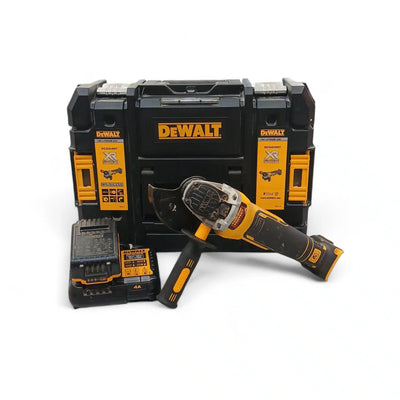 AMOLADORA A BATERIA DEWALT MOD. DCG405 + 1 BATEERIA + CARGADOR + MALETIN de segunda mano · Amoladoras — Como nuevo
