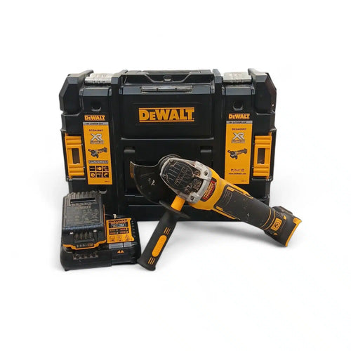 AMOLADORA A BATERIA DEWALT MOD. DCG405 + 1 BATEERIA + CARGADOR + MALETIN de segunda mano · Amoladoras — Como nuevo