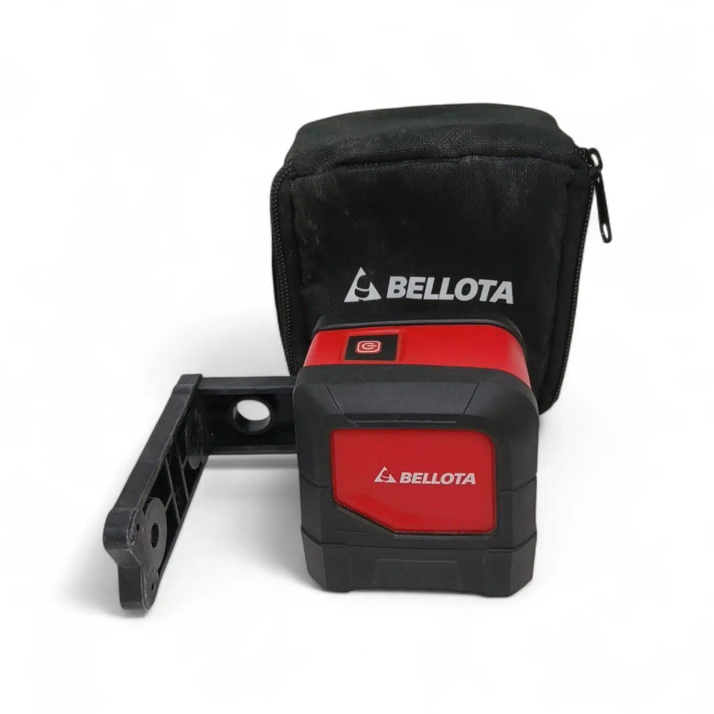 NIVEL LASER BELLOTA NIV20R 20M ROJO + FUNDA de segunda mano · Medición — Como nuevo