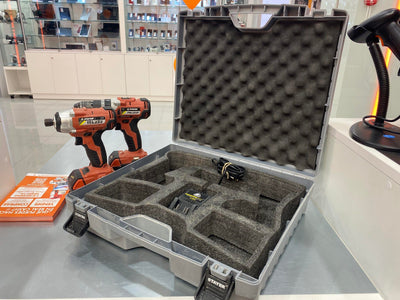 KIT DE TALADRO ATORNILLADOR Y TALADRO STAYER PBL224P-ISL224+2 BATERIAS+CARGADOR+CAJA de segunda mano · Taladros — Bueno