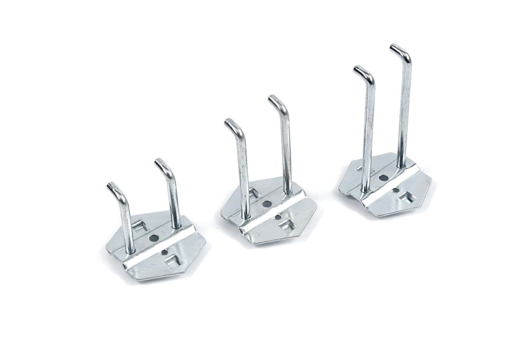 HBM 50 x 6 mm Gancho Doble para Pared de Herramientas nuevo — Nuevo