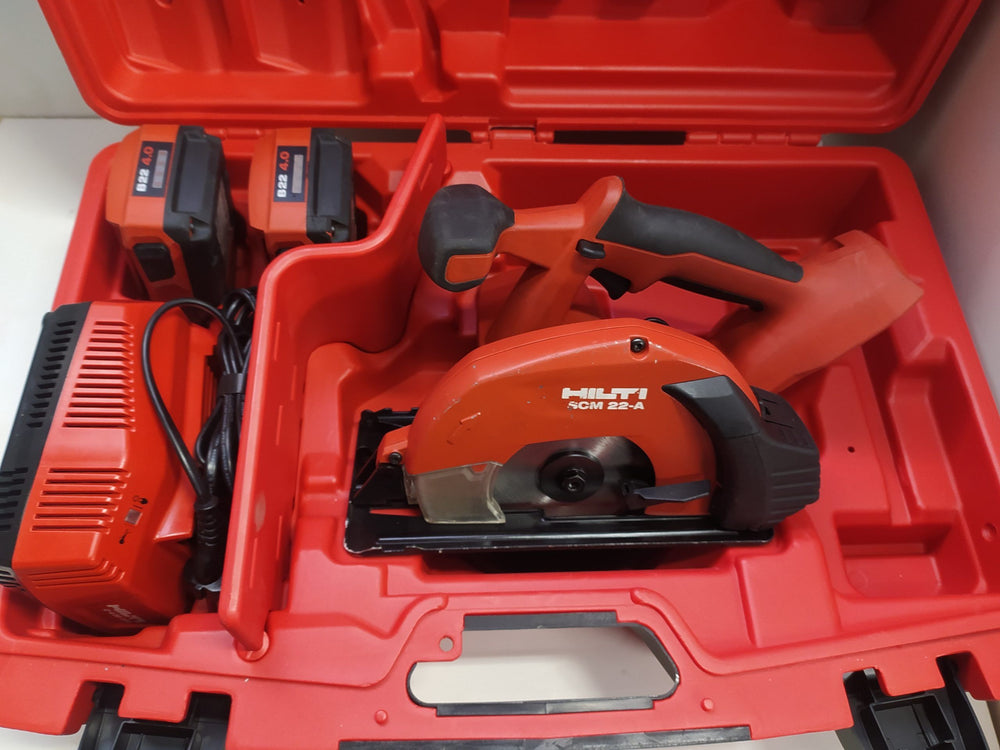 HILTI SCM 22-A Sierra de metales a batería de segunda mano · Sierras — Bueno
