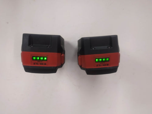 B36 5.2 HILTI PACK 2 BATERÍAS DE 36 V de segunda mano — Bueno