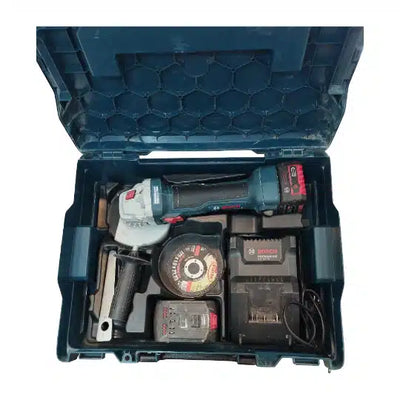 Amoladora Bosch 18v-7 3601JH9002 Azul — Verificado de segunda mano · Amoladoras — Bueno