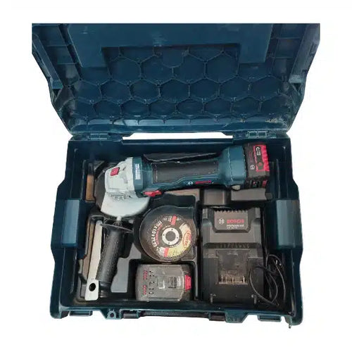 Amoladora Bosch 18v-7 3601JH9002 Azul — Verificado de segunda mano · Amoladoras — Bueno