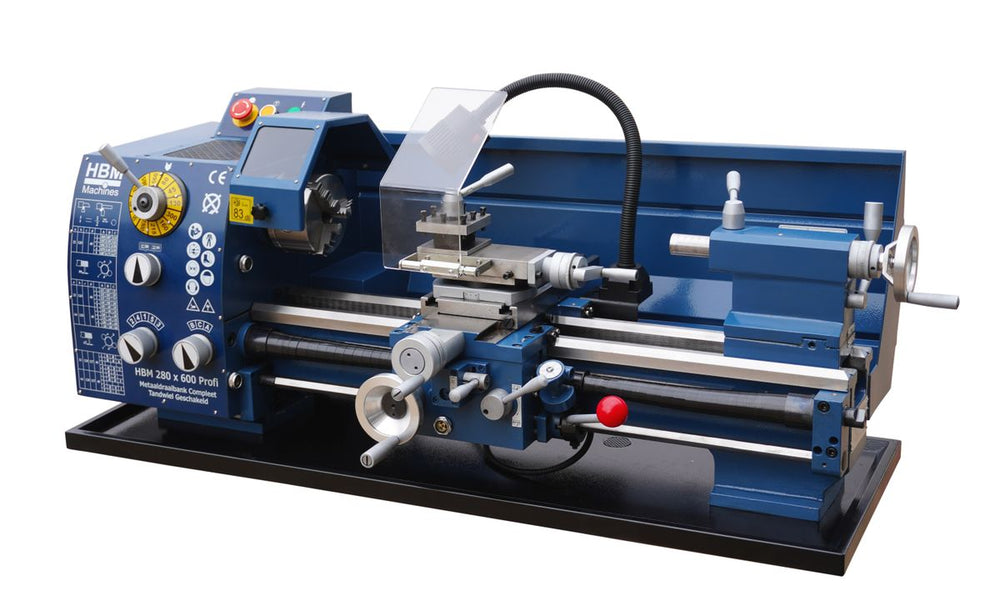 HBM torno para metal 280 x 600 nuevo — Nuevo