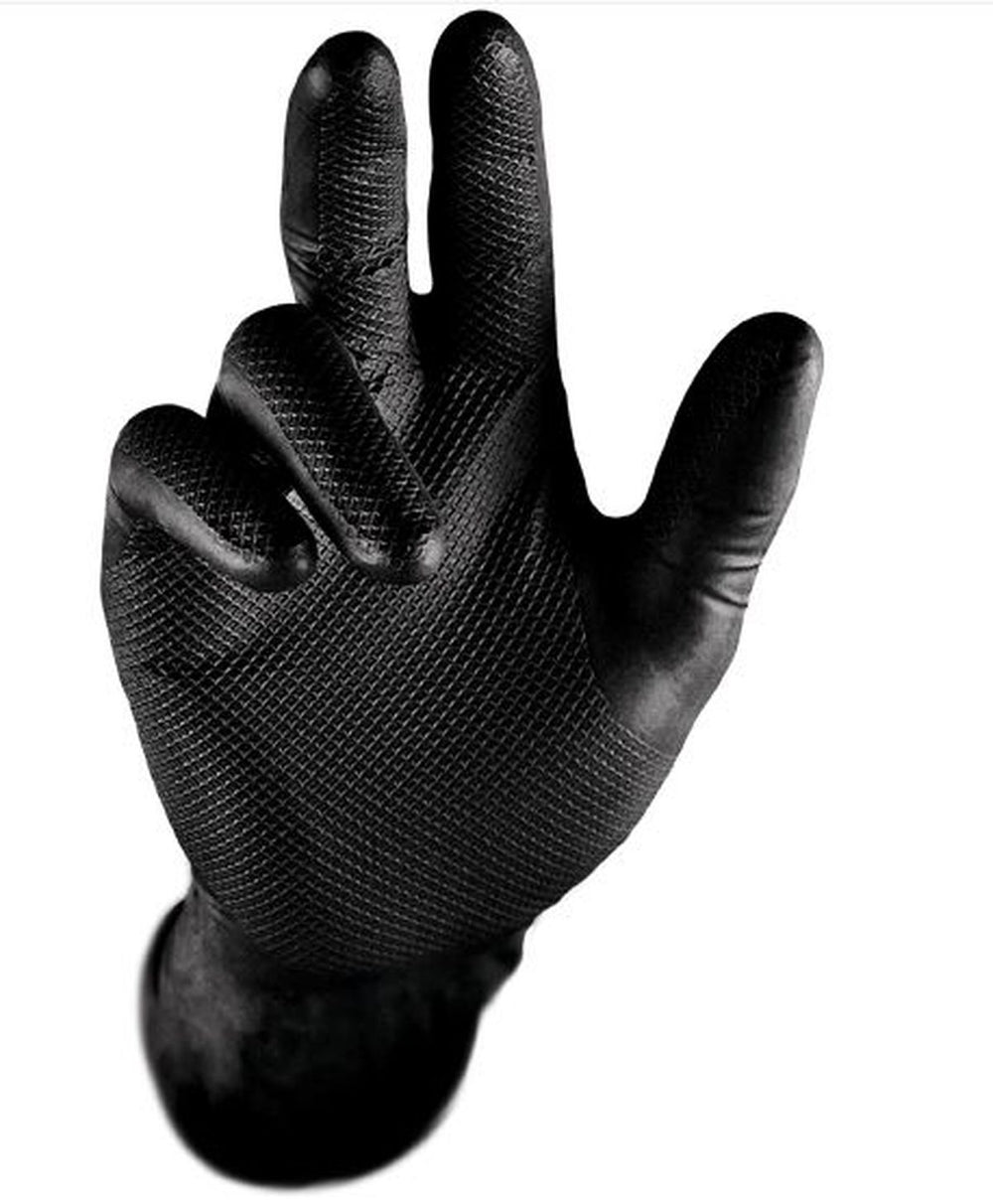 Guantes de nitrilo Grippaz, 50 unidades nuevo — Nuevo