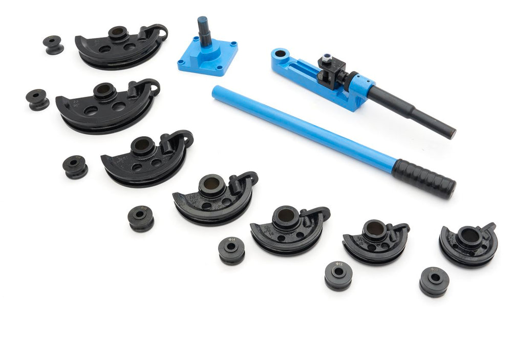 HBM dobladora de metal con 7 matrices de 10 a 25 mm nuevo — Nuevo