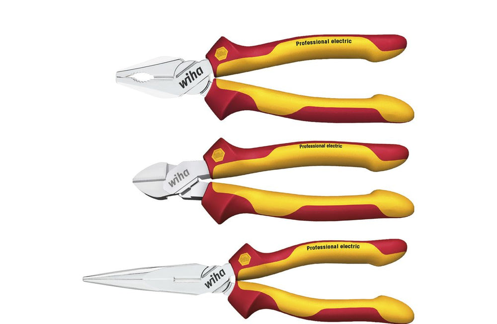 Juego de pinzas Wiha 3 piezas Professional electric Z99000106 nuevo — Nuevo