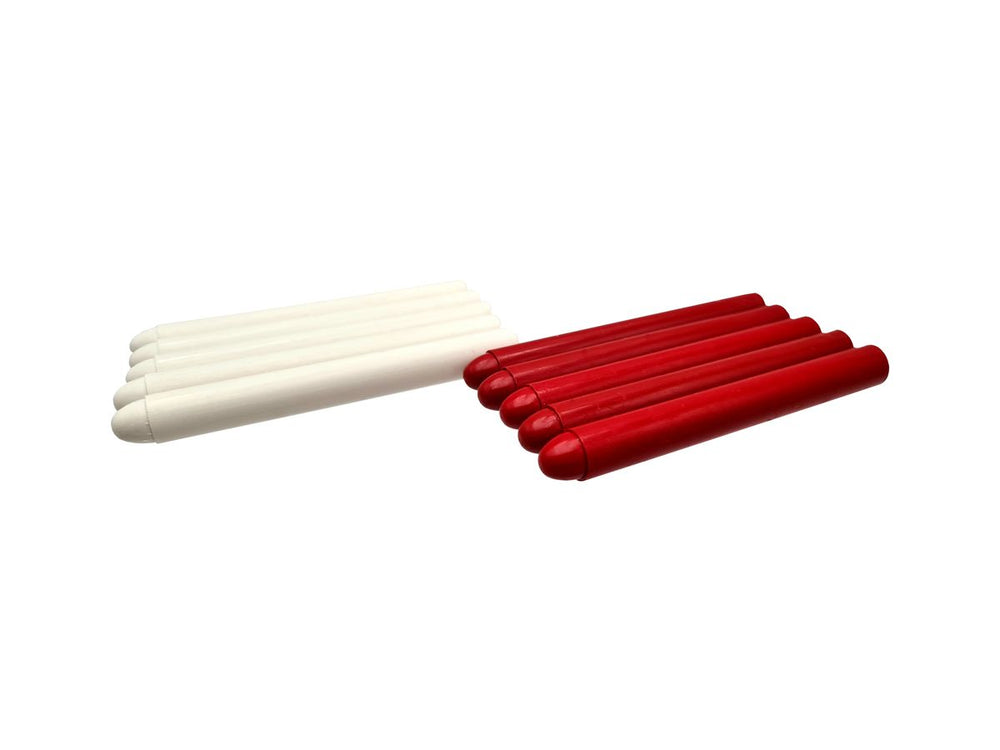 Recarga de rotuladores ToolPack 10x (rojo y blanco) nuevo — Nuevo