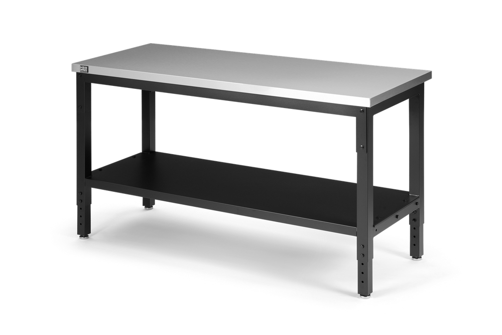 Banco de trabajo HBM de acero inoxidable 152 cm nuevo — Nuevo
