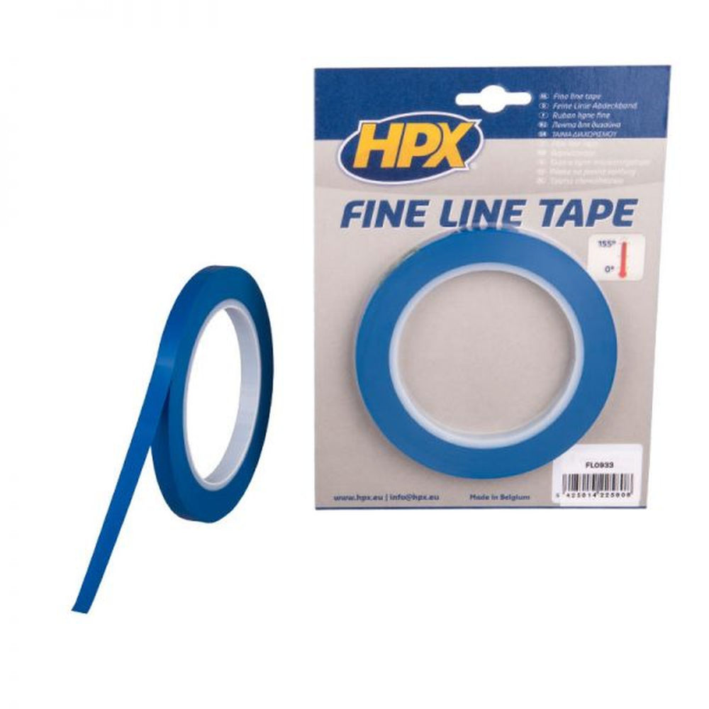 Cinta Hpx Fine line (cinta lineal) - azul 9mm x 33m nuevo — Nuevo