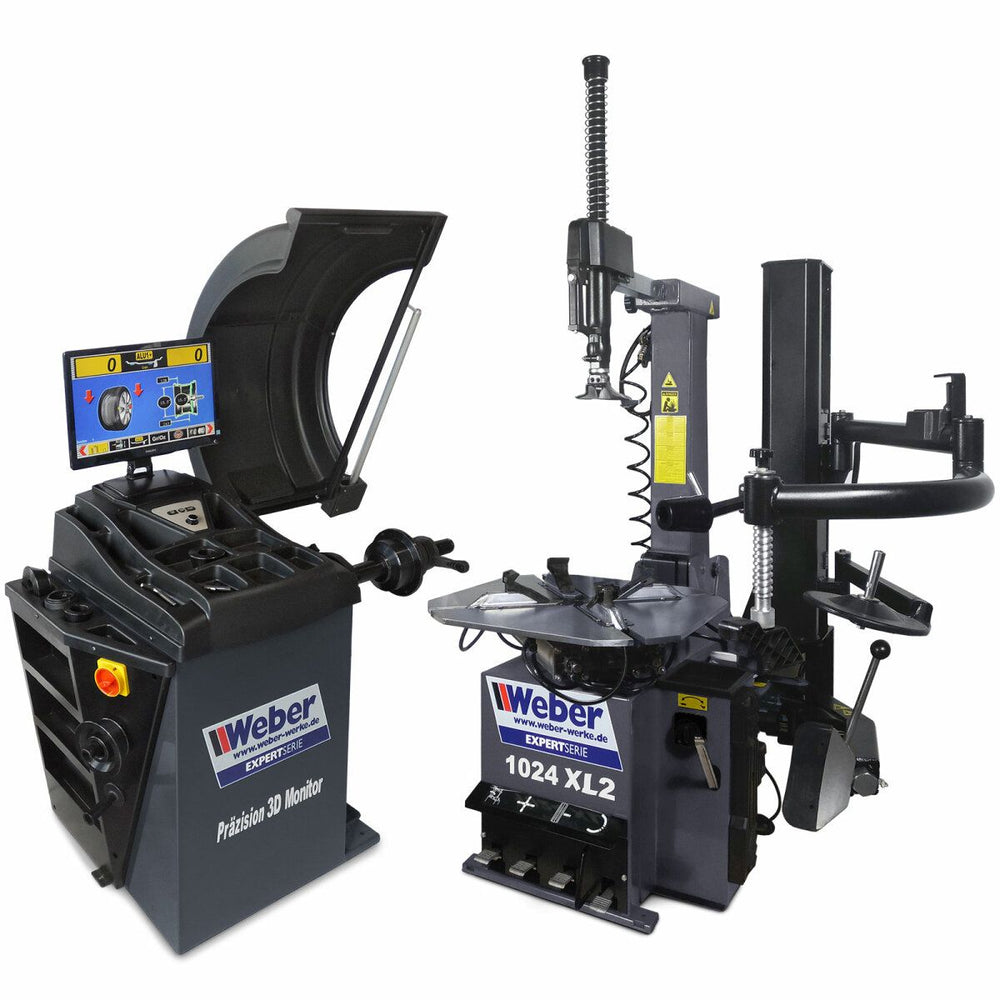 Weber desmontadora de neumáticos 1024 Xl y equilibradora con monitor 3D nuevo — Nuevo