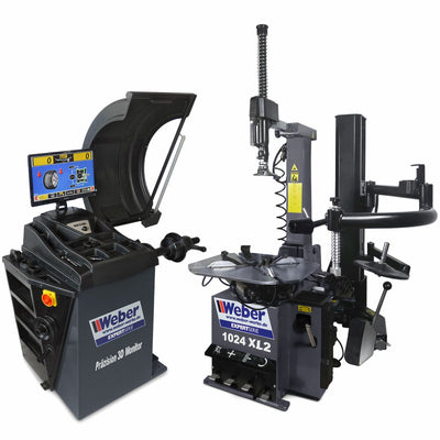 Weber desmontadora de neumáticos 1024 Xl y equilibradora con monitor 3D nuevo — Nuevo