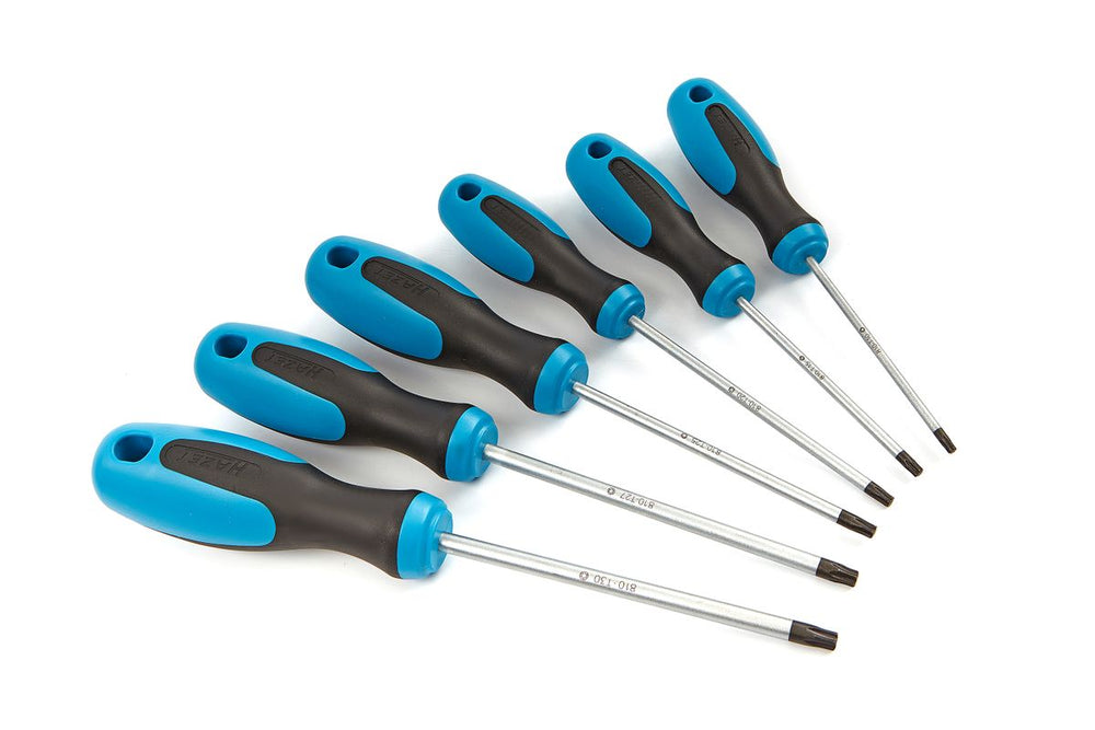 Juego de destornilladores Torx Hazet 6 piezas 810T/6 nuevo — Nuevo