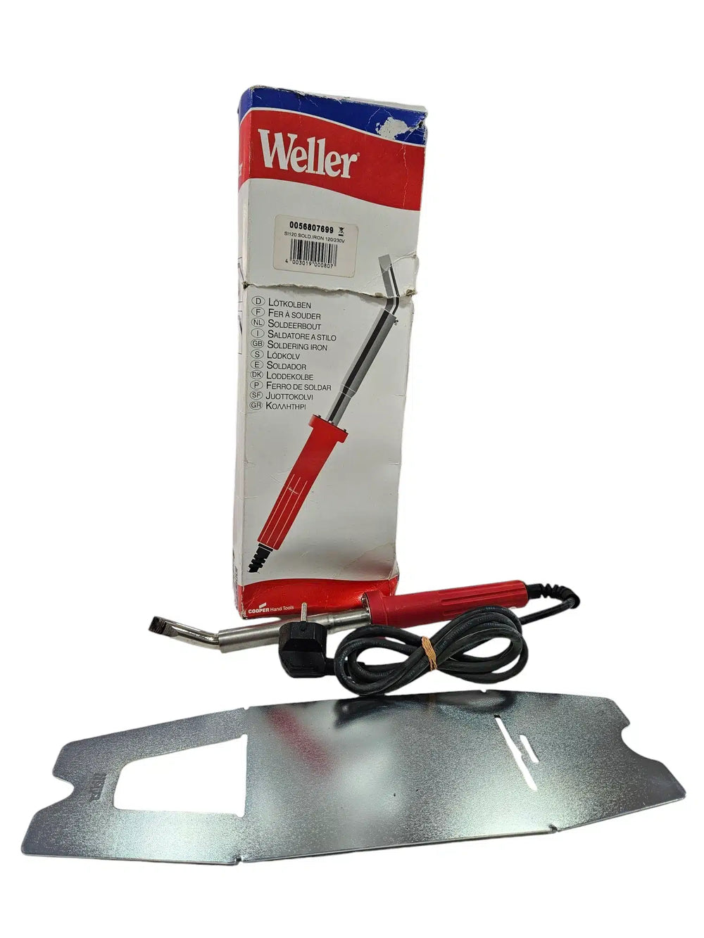 Weller SI-120 120 230V Soldador Plateado Segunda Mano de segunda mano — Bueno
