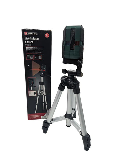 Parkside PKLL 10 B3 V3 Medidor Laser Verde Segunda Mano de segunda mano · Medición — Bueno