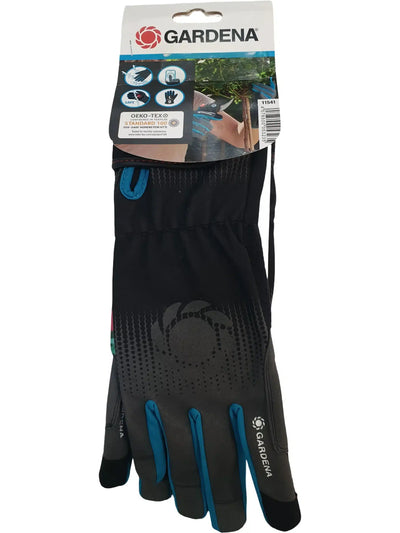 Gardena 11540 Talla L Gris / Azul Guantes de segunda mano — Bueno