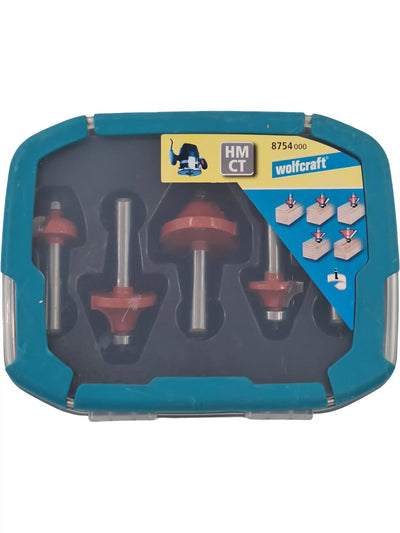 Wolfcraft 8754000 Set De Fresas Para Perfiles de segunda mano · Herramienta especializada — Bueno
