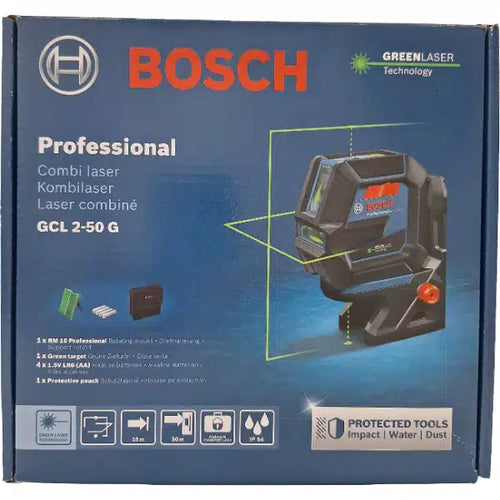 BOSCH GCL 2-50 Láser de líneas y puntos de segunda mano · Medición — Bueno