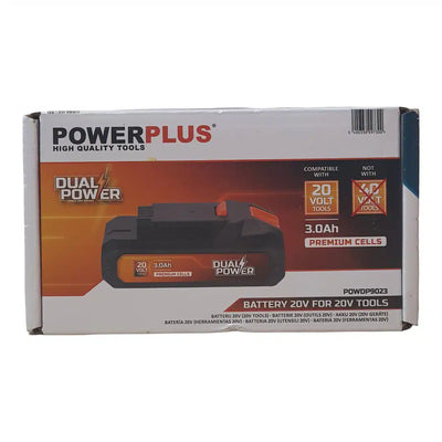 PowerPlus Dual Power 20V 3.0Ah Negro / Naranja de segunda mano · Herramienta especializada — Bueno