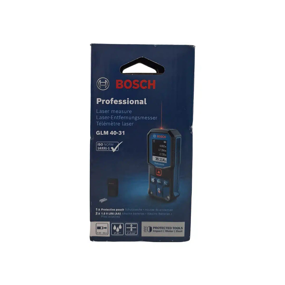 Bosch Professional GLM 40-31 Medidor Láser de Distancia de segunda mano · Medición — Bueno