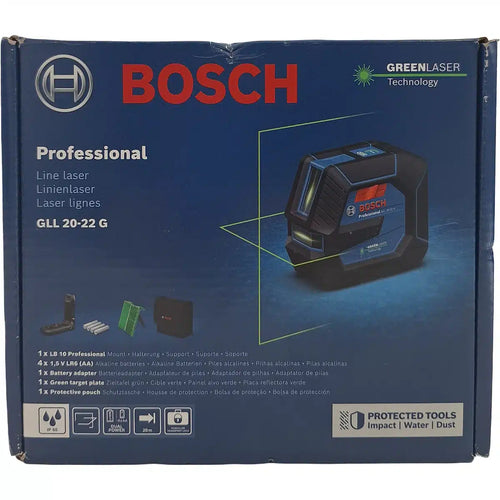 Bosch GLL 20-22G Nivel Láser Verde de segunda mano · Medición