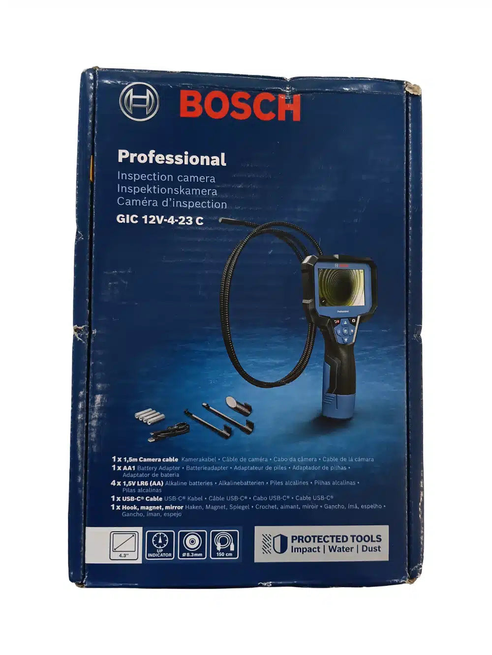 Bosch Professional GIC 12V-4-23 C Cámara de Inspección - Verificado de segunda mano — Bueno