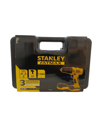 STANLEY FATMAX FMC021S2-QW 10,8V – Taladro Atornillador + Maletín de segunda mano · Taladros — Bueno