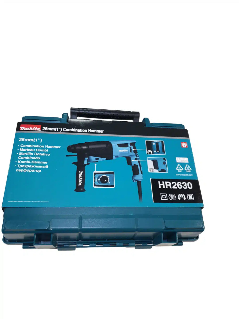 Makita HR2630 Combinado Azul de segunda mano — Bueno