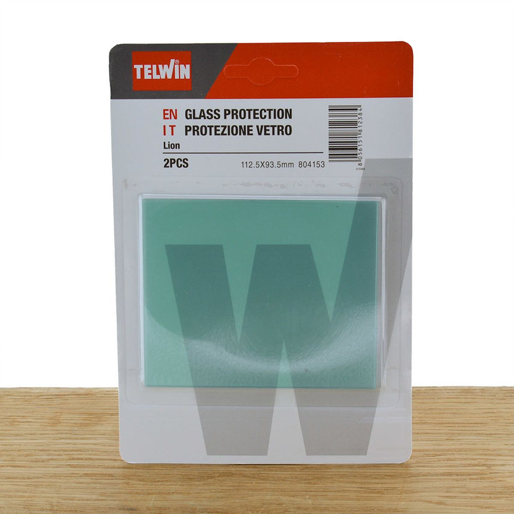 Juego de ventanas de protección Telwin para casco de soldadura Telwin Lion, 2 piezas nuevo — Nuevo