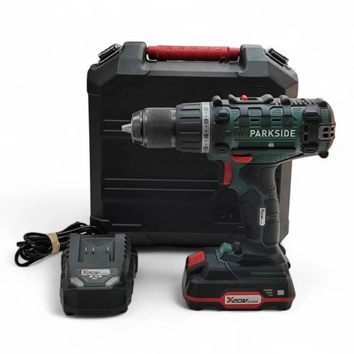 ATORNILLADOR PARKSIDE PABS 20-LI G8 + BATERIA + MALETIN de segunda mano · Atornilladores — Como nuevo
