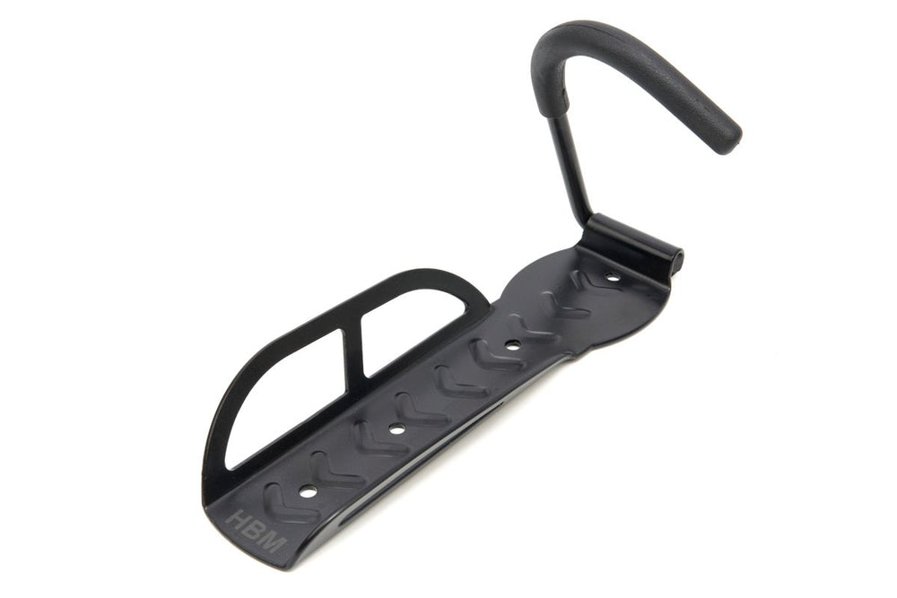 Soporte de pared HBM, sistema de colgado para colgar una bicicleta verticalmente en la rueda delantera nuevo — Nuevo