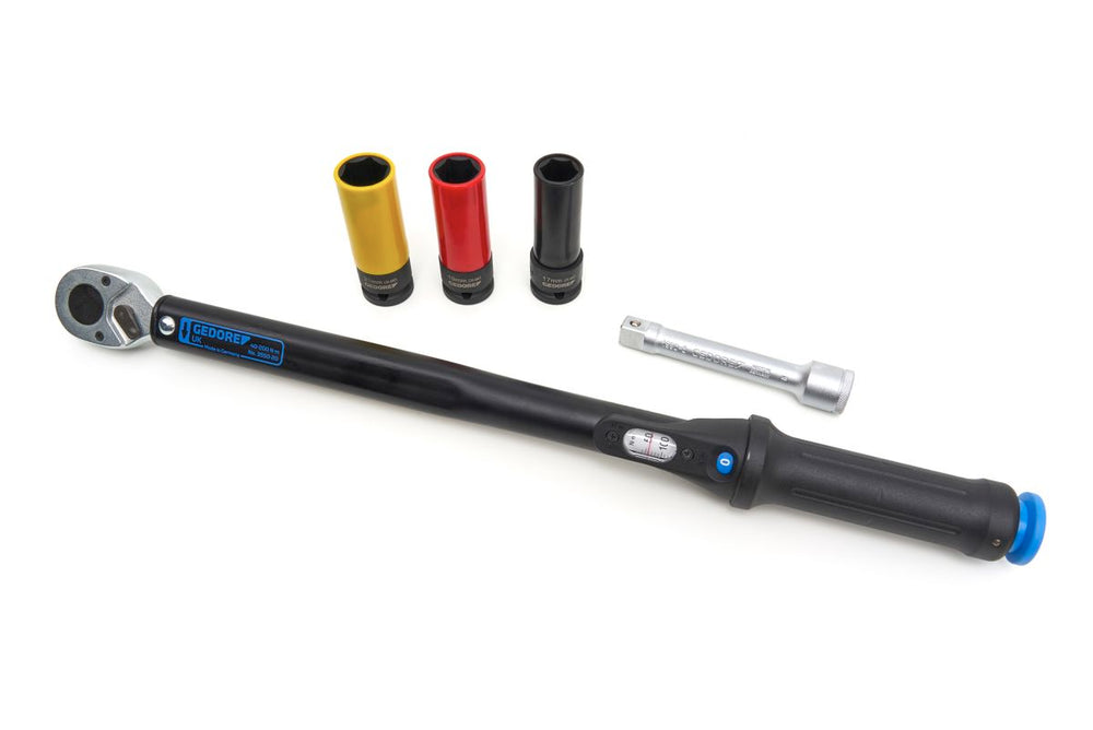 Gedore 3550 Uk LS4 Juego de llaves de par intercambiables de 5 piezas - 1/2 pulgada de conexión nuevo — Nuevo