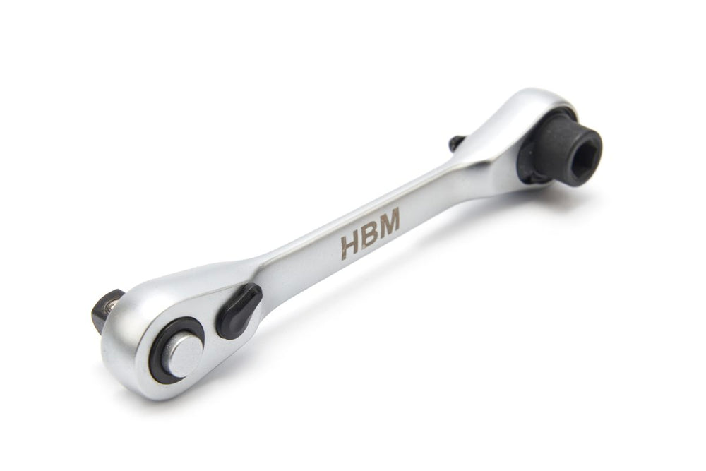 HBM carraca con alojamiento Hex de 1/4 pulgada nuevo — Nuevo