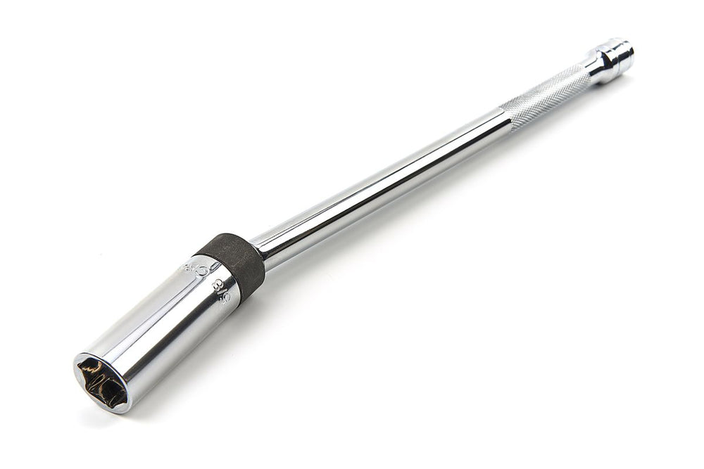 Llave de bujías magnética HBM con bisagra de rodilla extra larga de 3/8 pulgadas nuevo — Nuevo