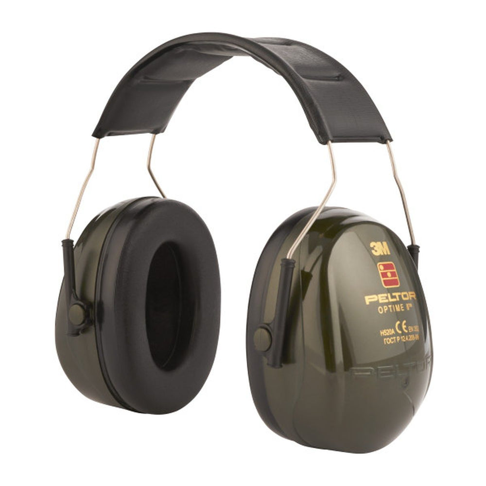 Auriculares 3M Peltor Optime Ii, 31 dB, verde, cinta para la cabeza, H520A-407-Gq nuevo — Nuevo