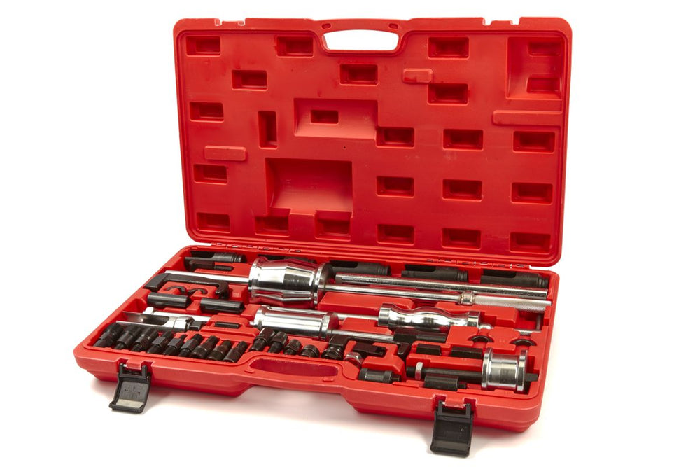Extractor de inyectores diésel universal HBM, incluidos adaptadores nuevo — Nuevo