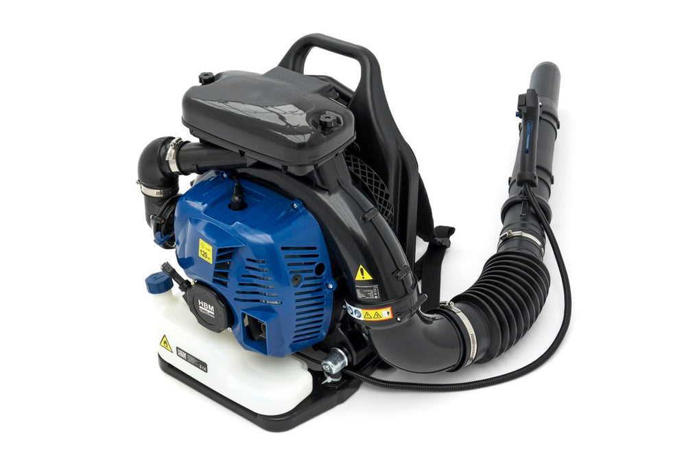Soplador de hojas HBM de mochila de gasolina de 79.4 cc y 2 tiempos nuevo — Nuevo
