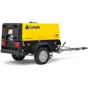 Compresor móvil 4000 Ltrs./8Kg.pres