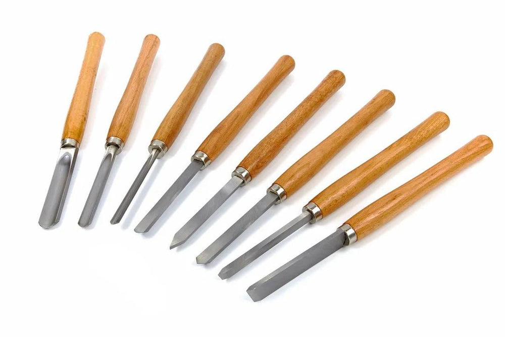 Conjunto de cinceles para madera HBM de 8 piezas nuevo — Nuevo