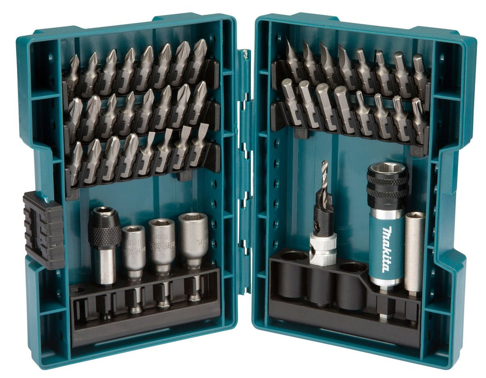 Conjunto de brocas y puntas de atornillado Makita Quad Driver de 47 piezas D-73461 nuevo — Nuevo